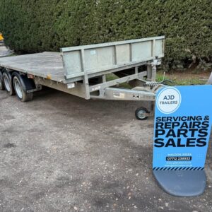 Ifor Williams LM166 Tri Axle Flatbed