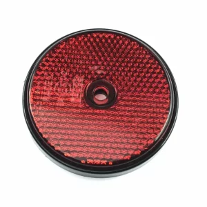 Red Round Reflector