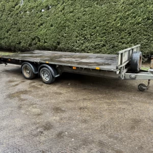 Ifor Williams LM166 Twin Axle Flatbed Trailer