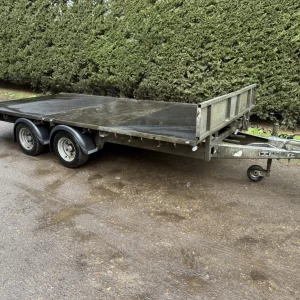 Ifor Williams LM146 Twin Axle Flatbed Trailer